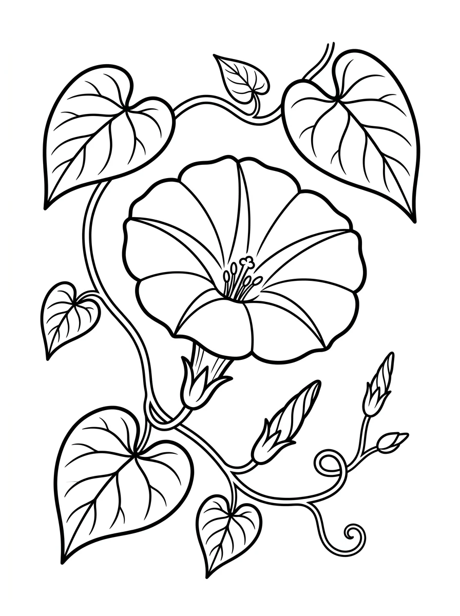 Flores para colorir 112