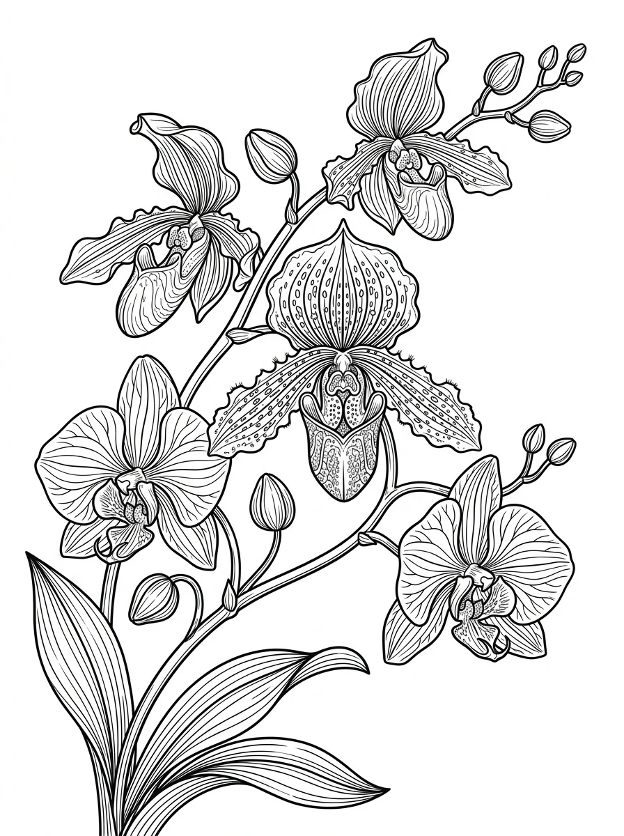 Flores para colorir 115