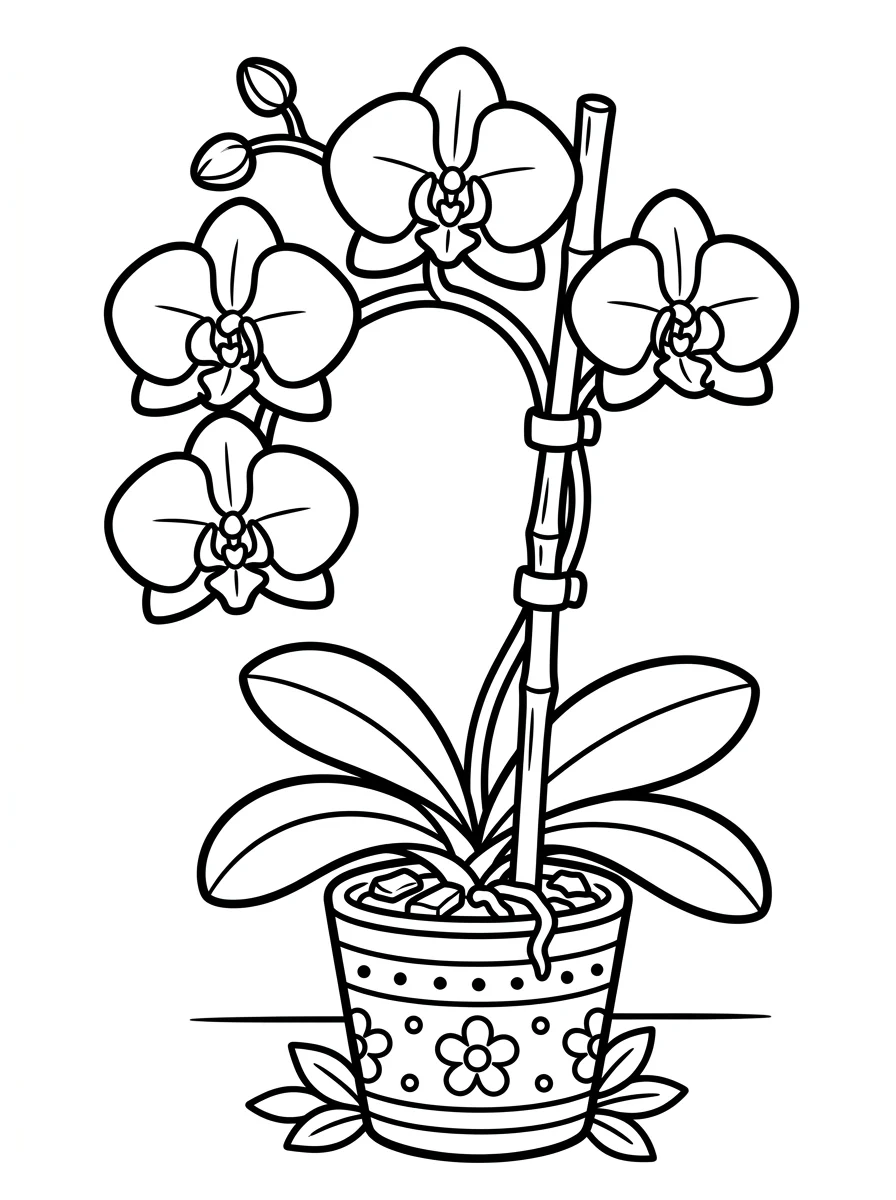 Flores para colorir 116