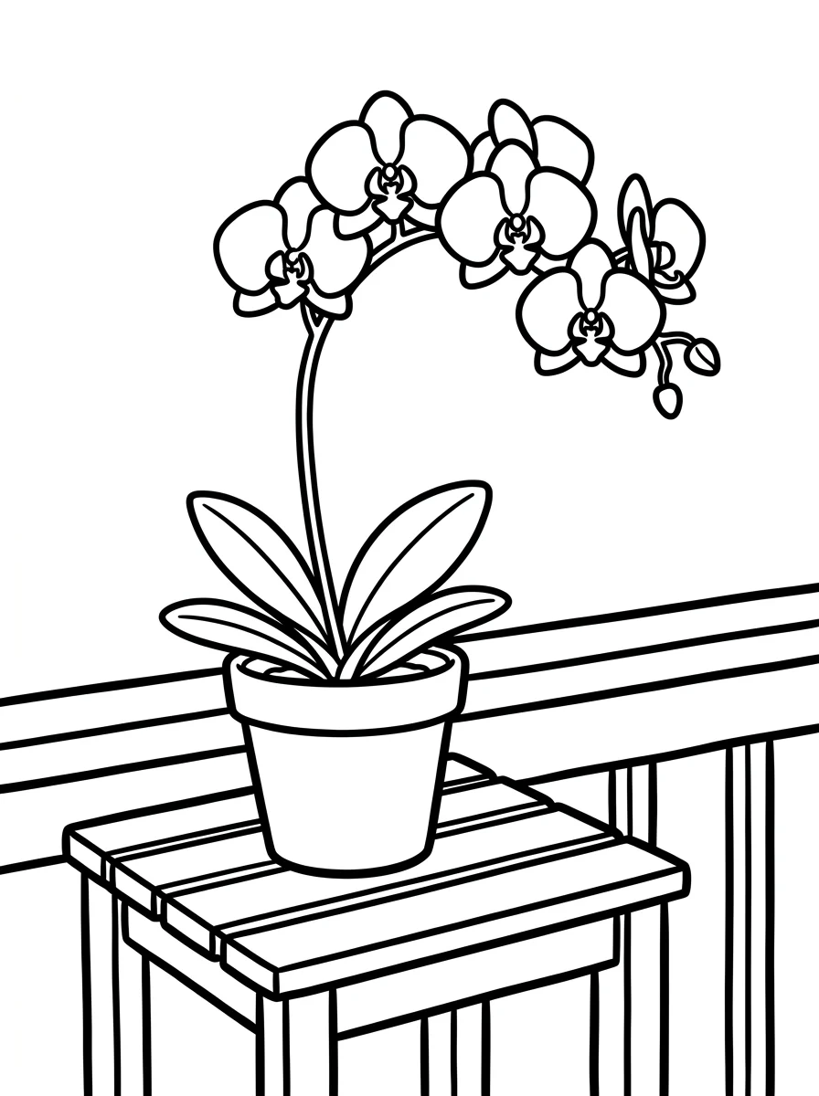 Flores para colorir 117