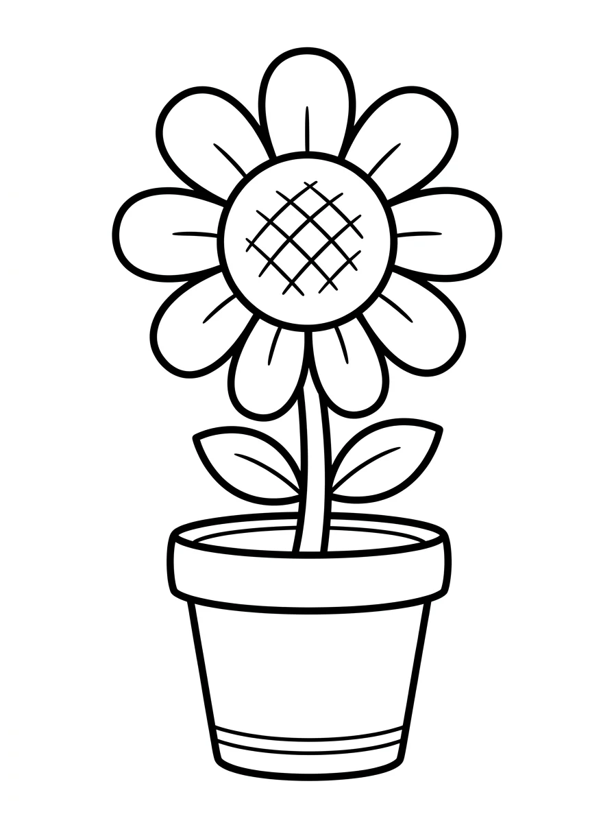 Flores para colorir 131
