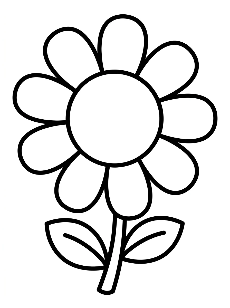 Flores para colorir 134