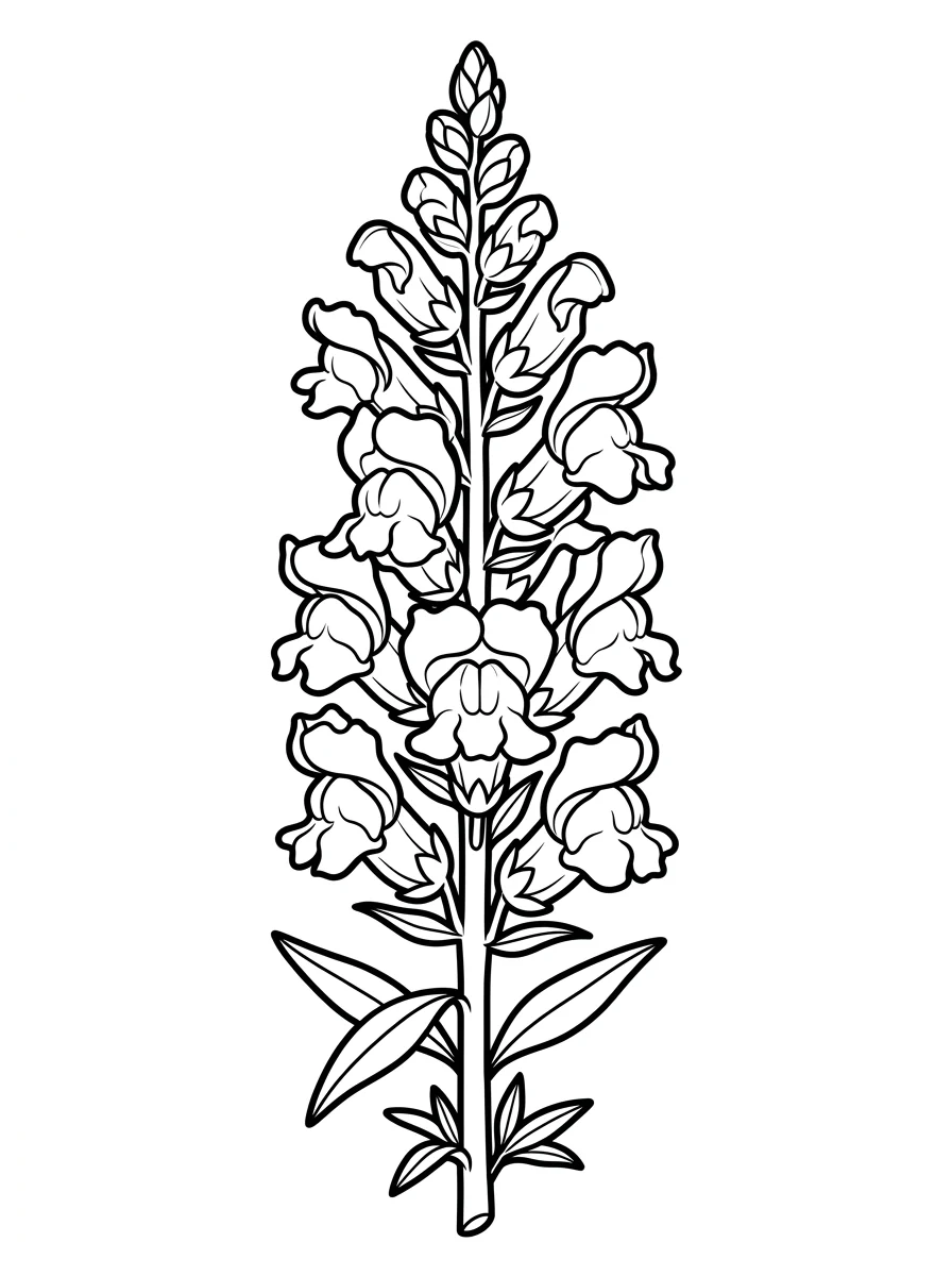 Flores para colorir 139