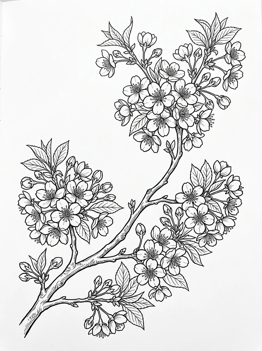Flores para colorir 17