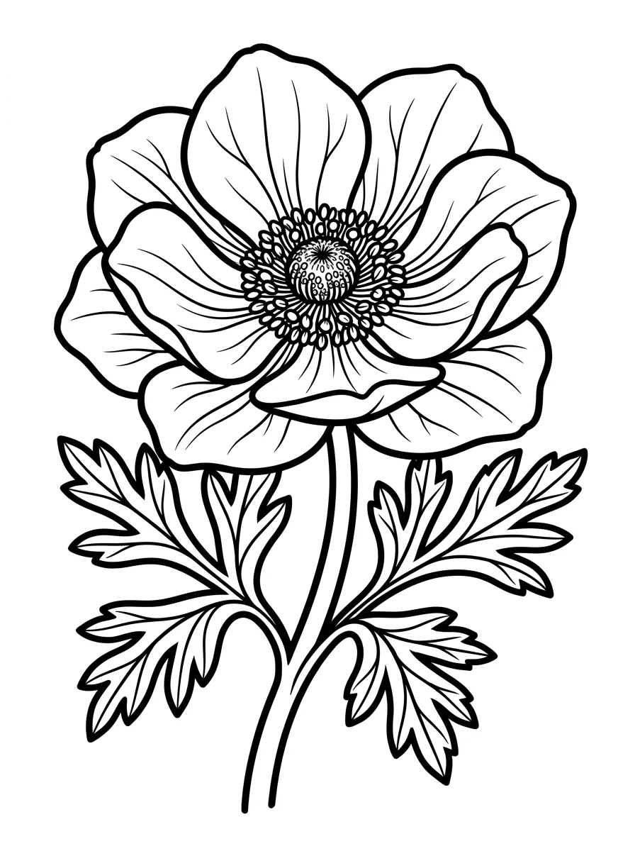 Flores para colorir 3