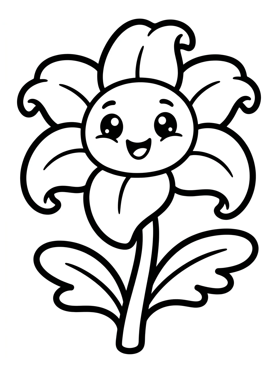Flores para colorir 32