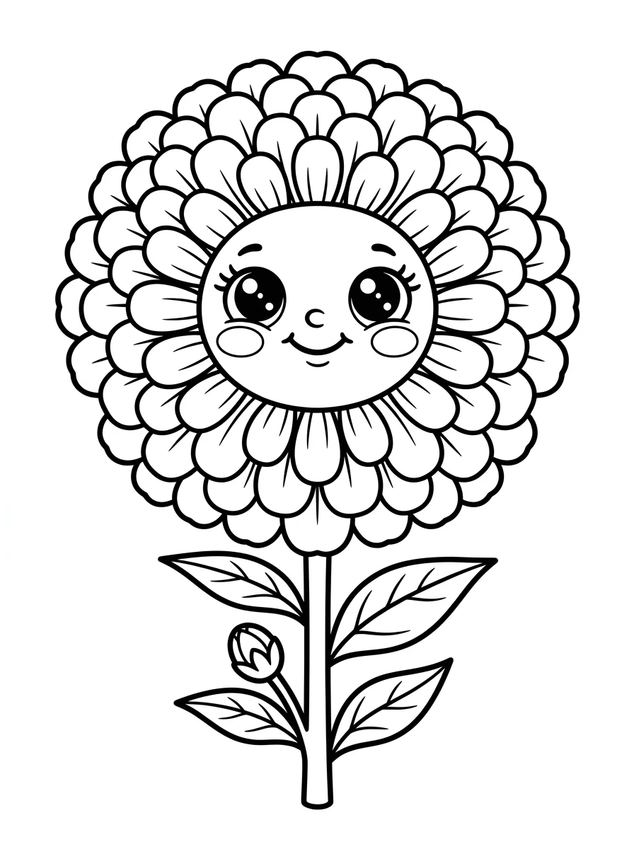Flores para colorir 38