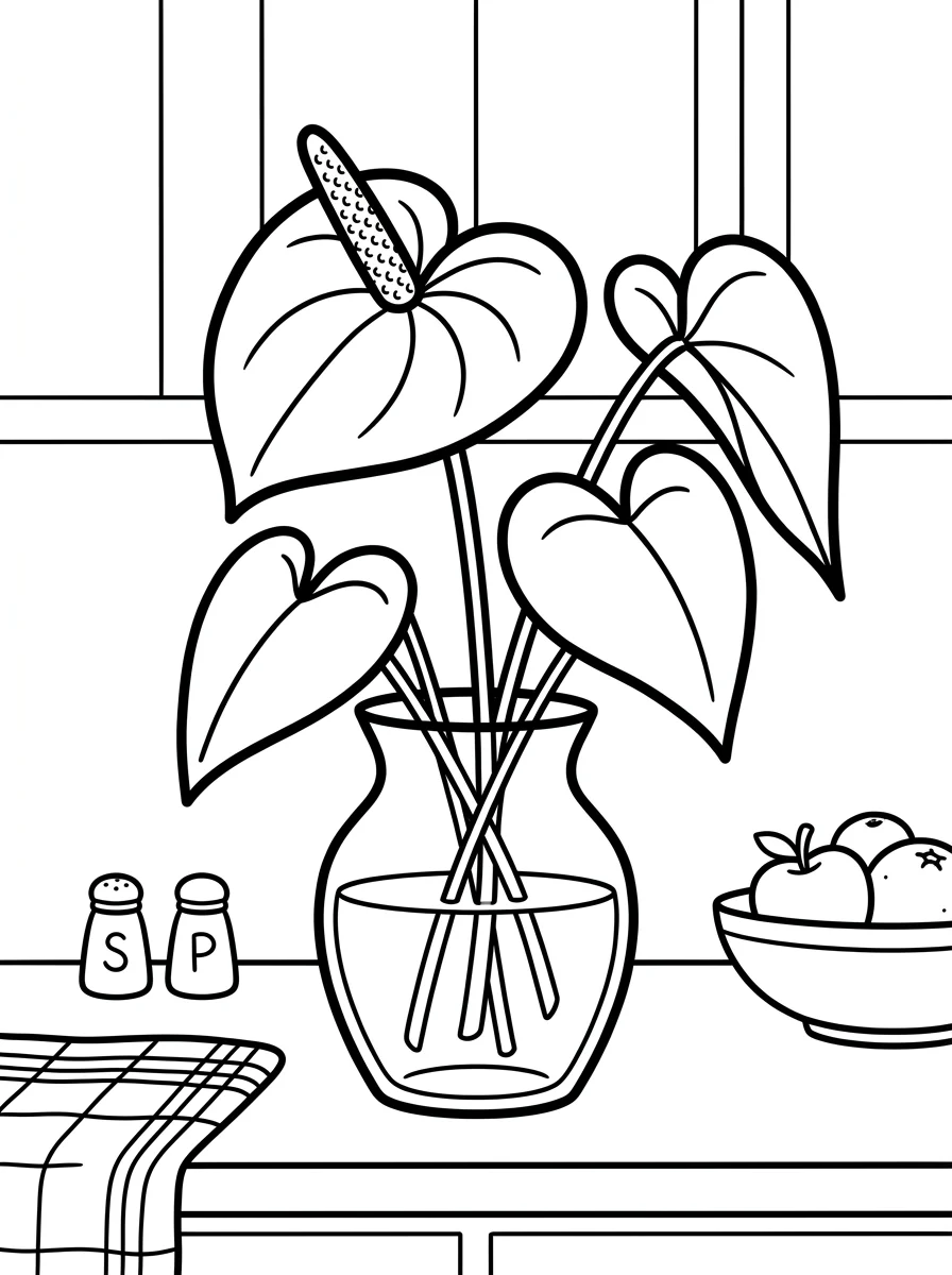 Flores para colorir 40
