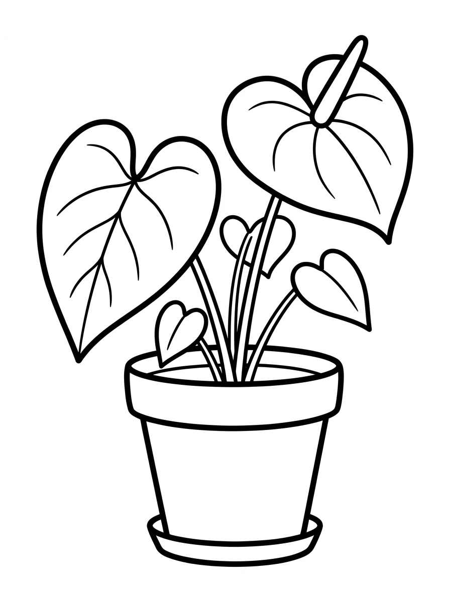 Flores para colorir 41