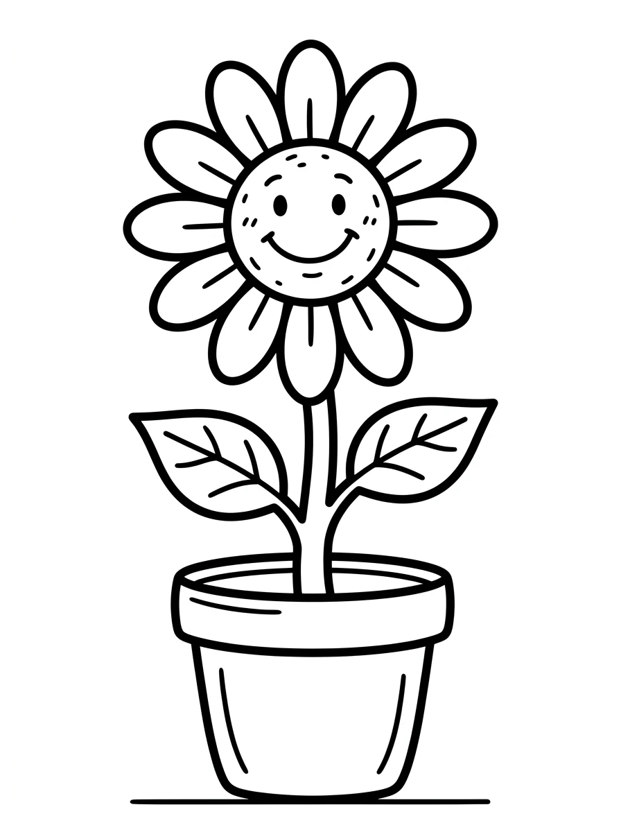 Flores para colorir 46
