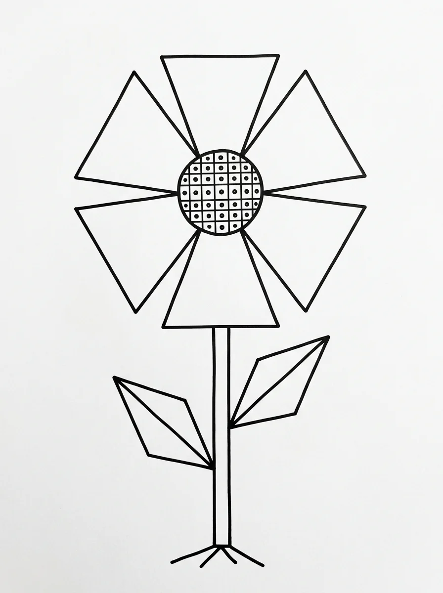 Flores para colorir 57