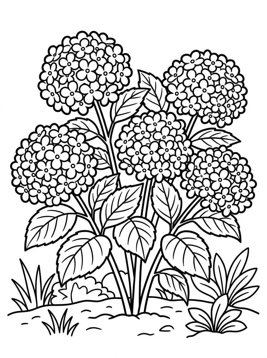 Flores para colorir 58