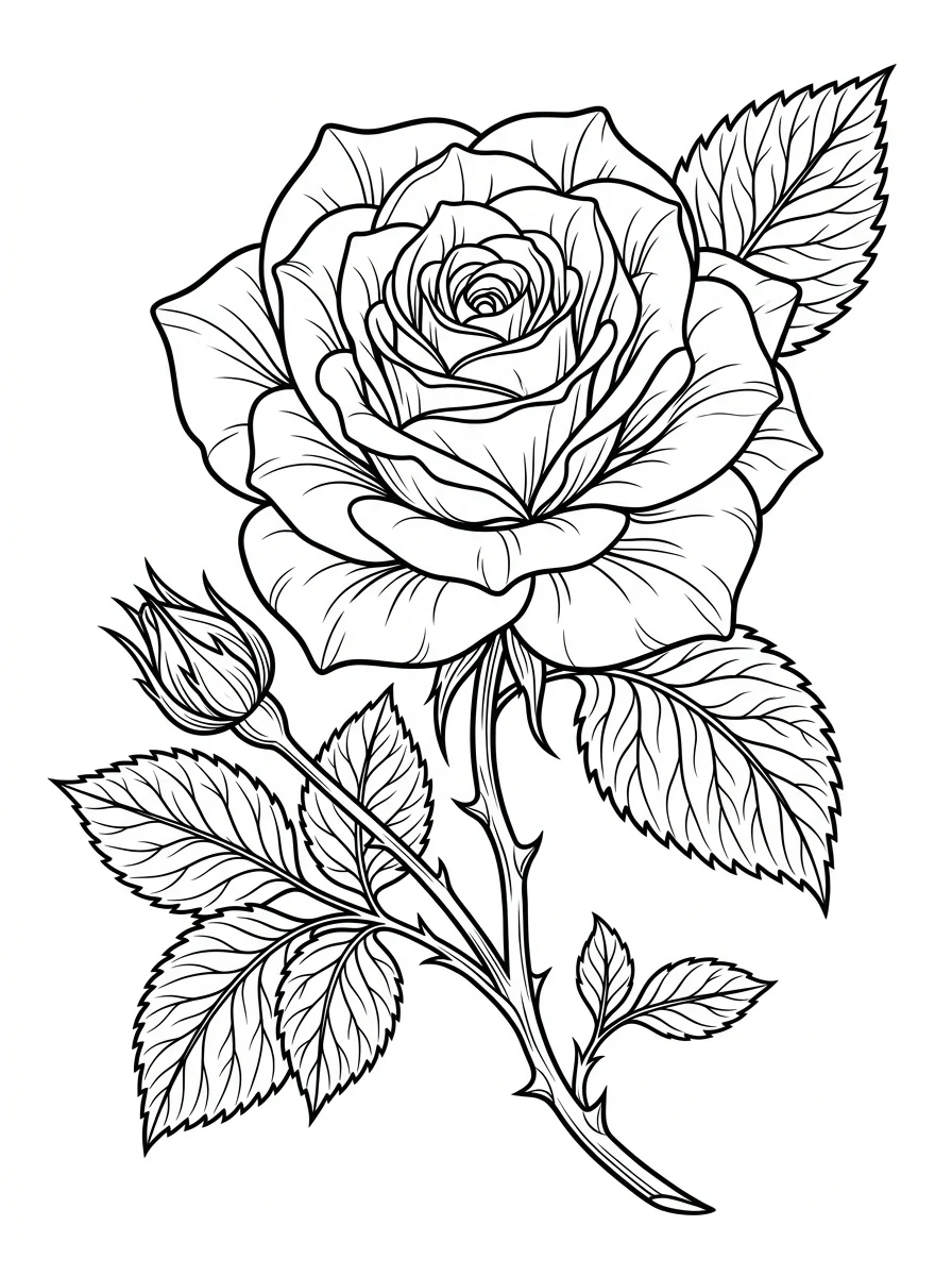 Flores para colorir 63