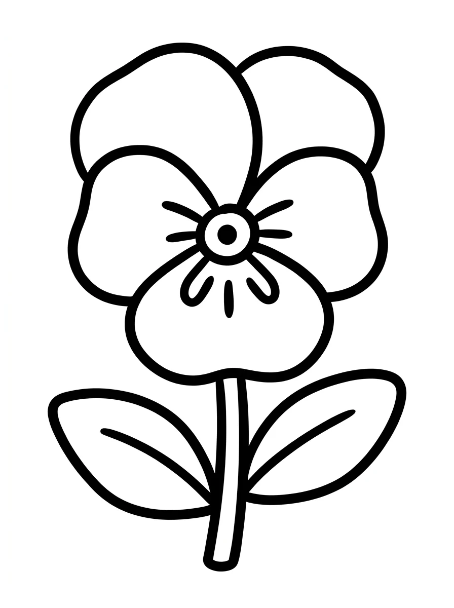 Flores para colorir 70
