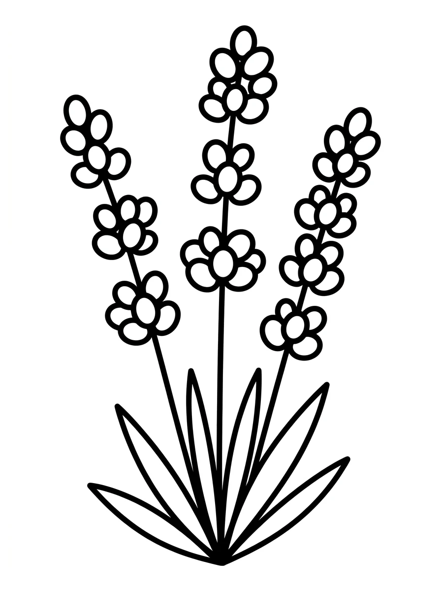 Flores para colorir 74