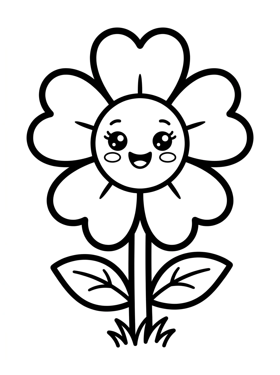 Flores para colorir 76