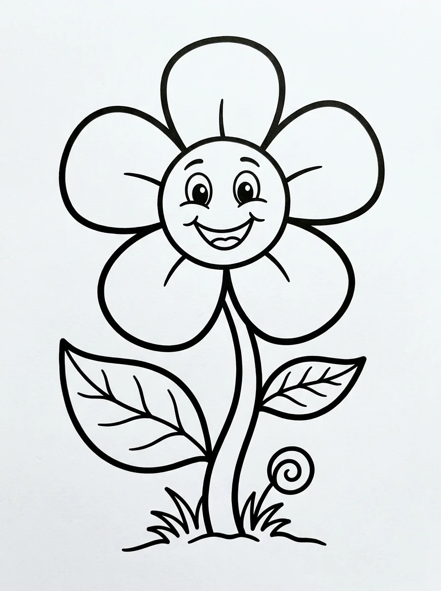 Flores para colorir 78