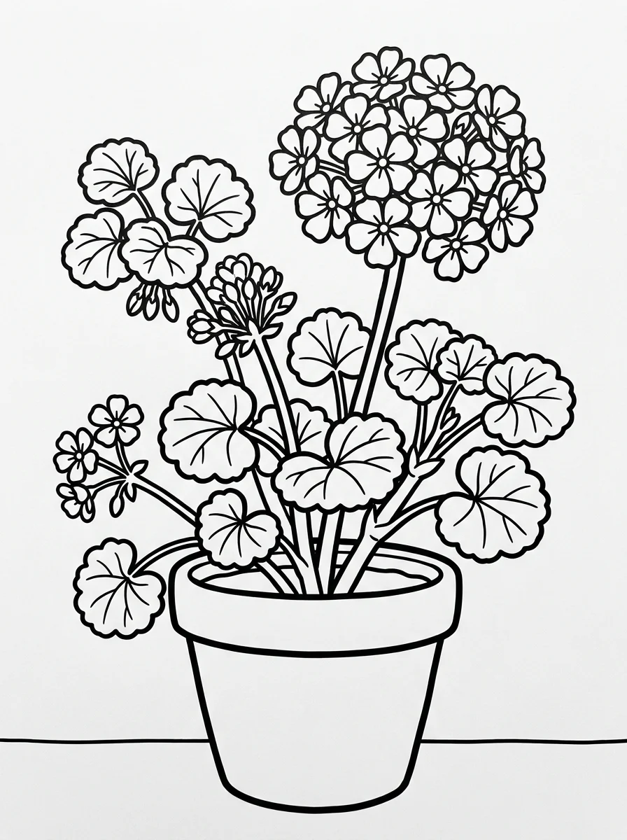Flores para colorir 86