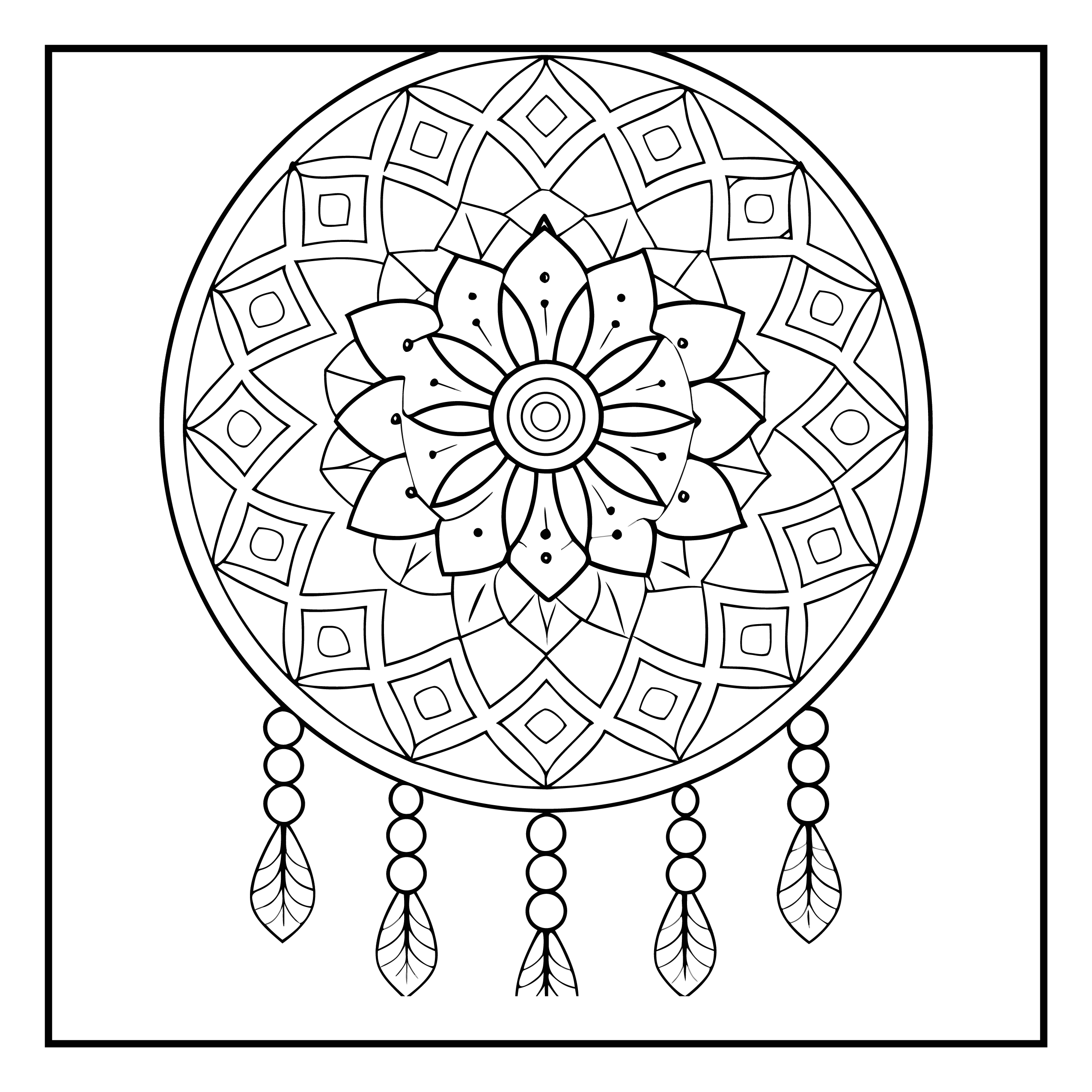 Mandala para colorir 40