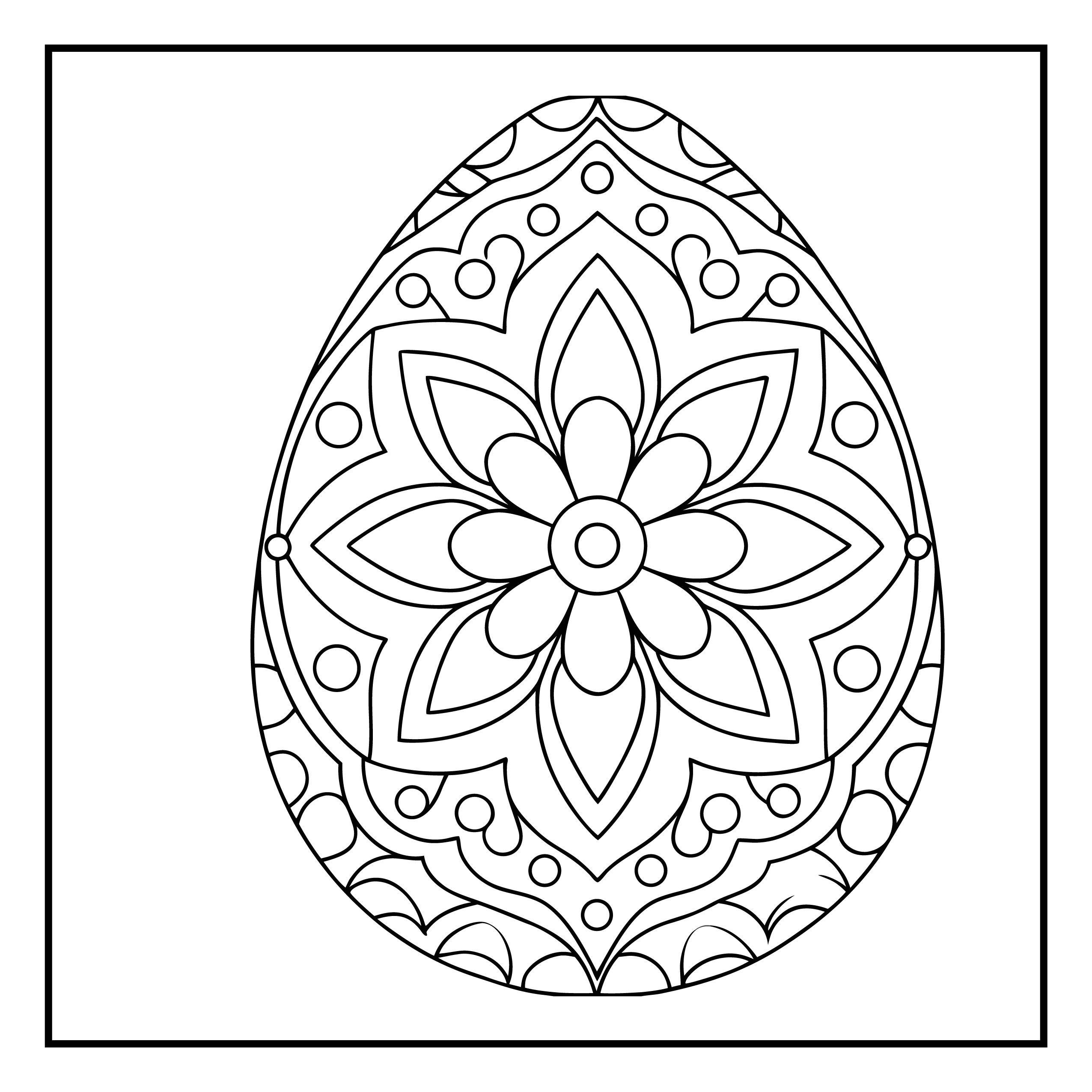 Mandala para colorir 62
