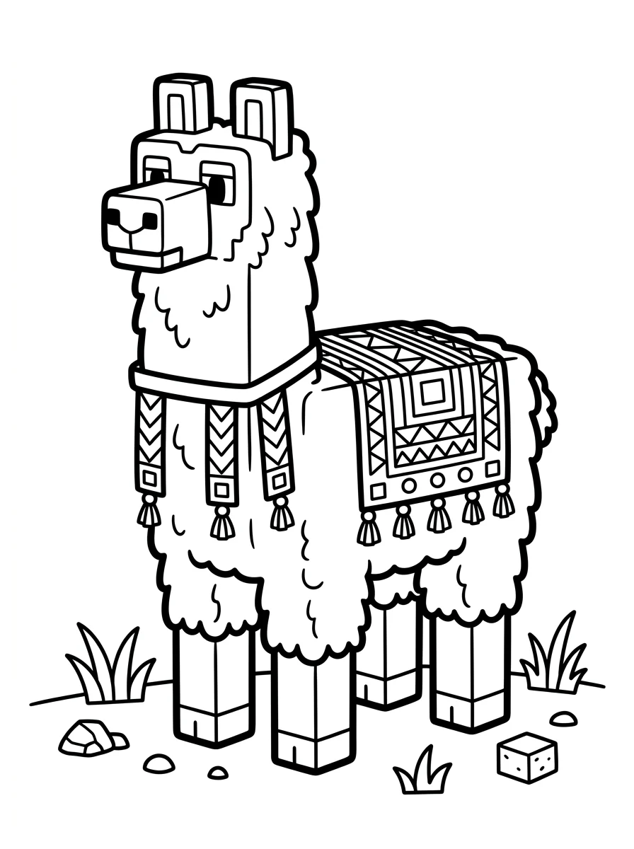 Minecraft para colorir 15