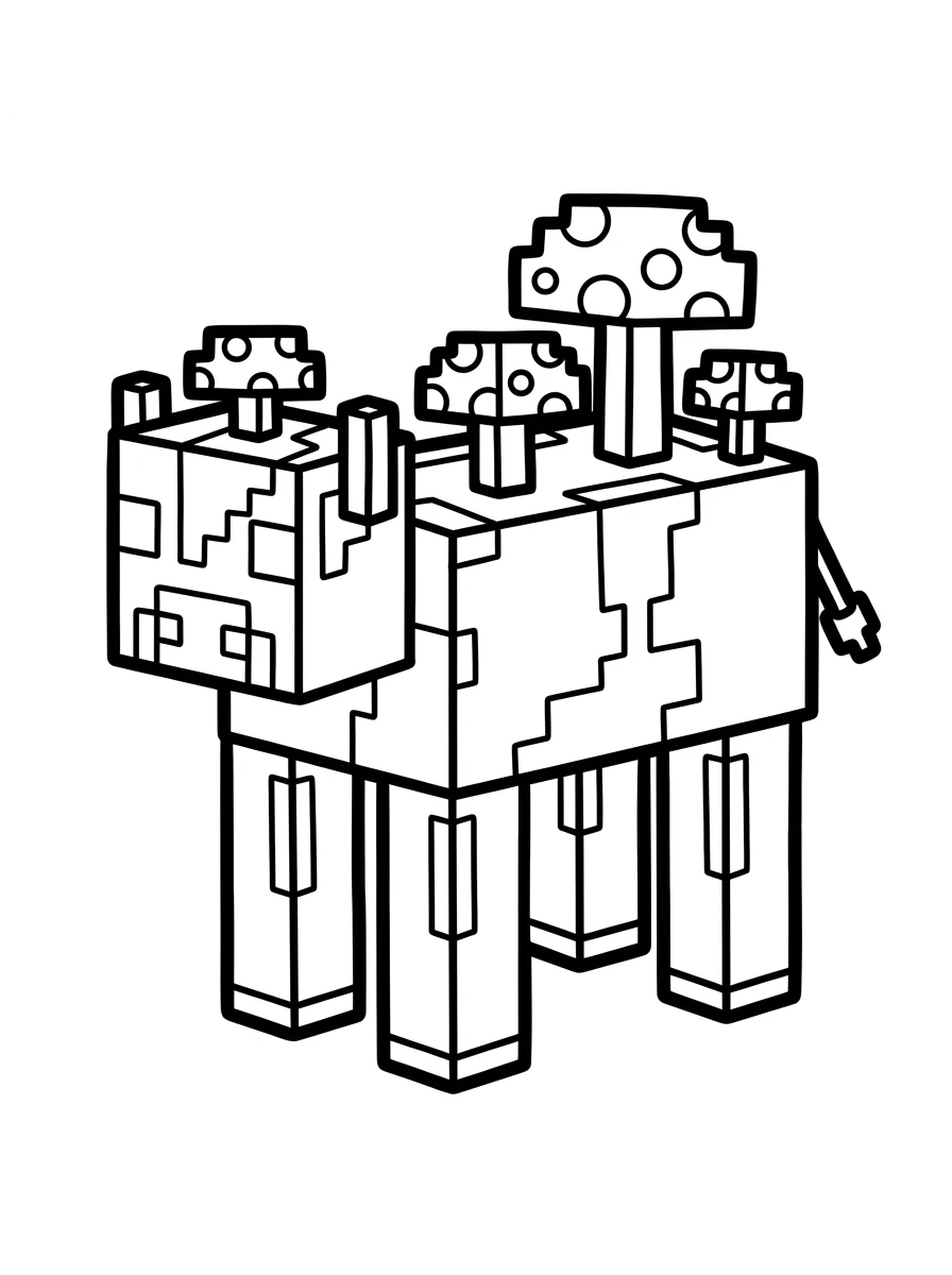 Minecraft para colorir 16