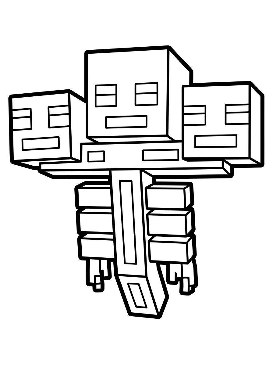 Minecraft para colorir 32