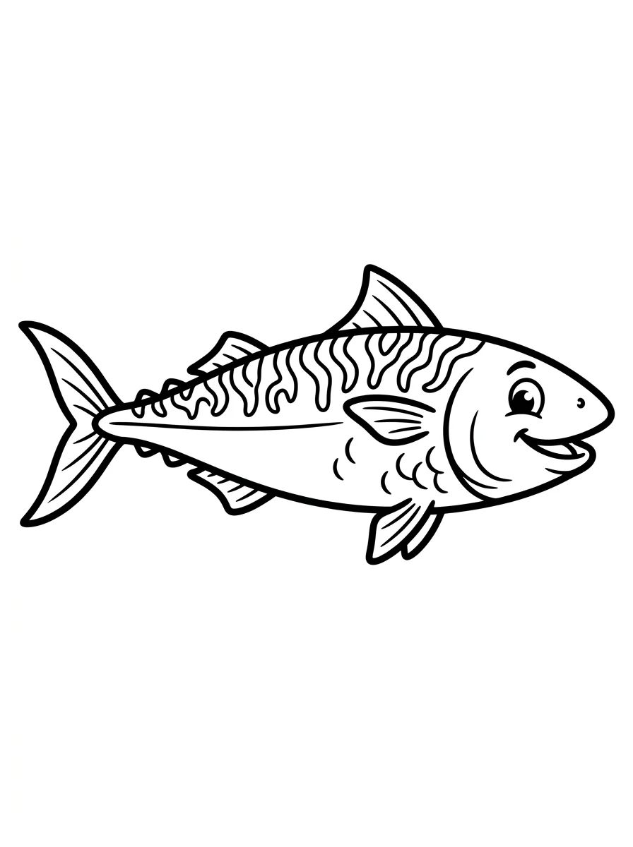 peixe para colorir 10