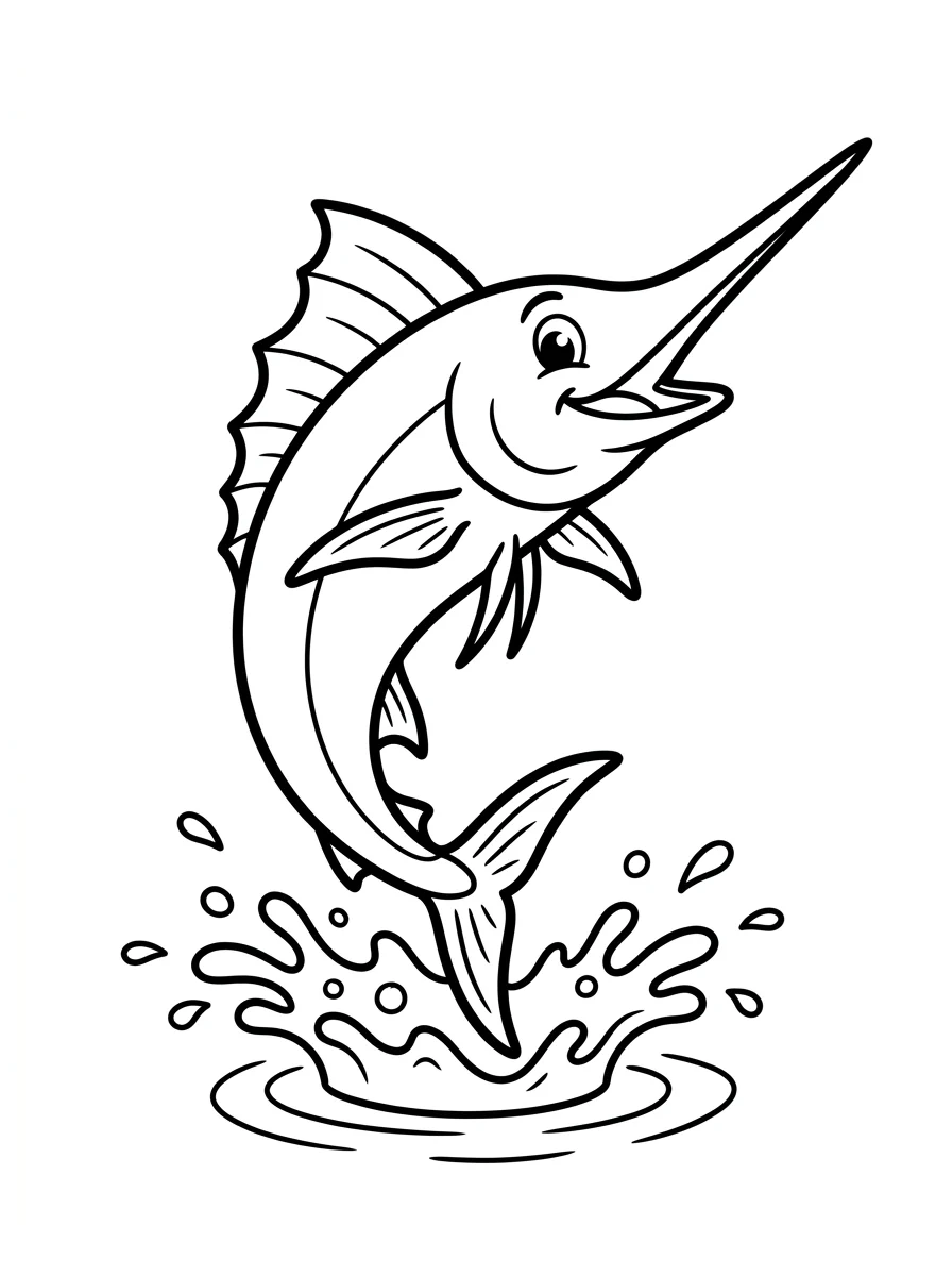 peixe para colorir 16