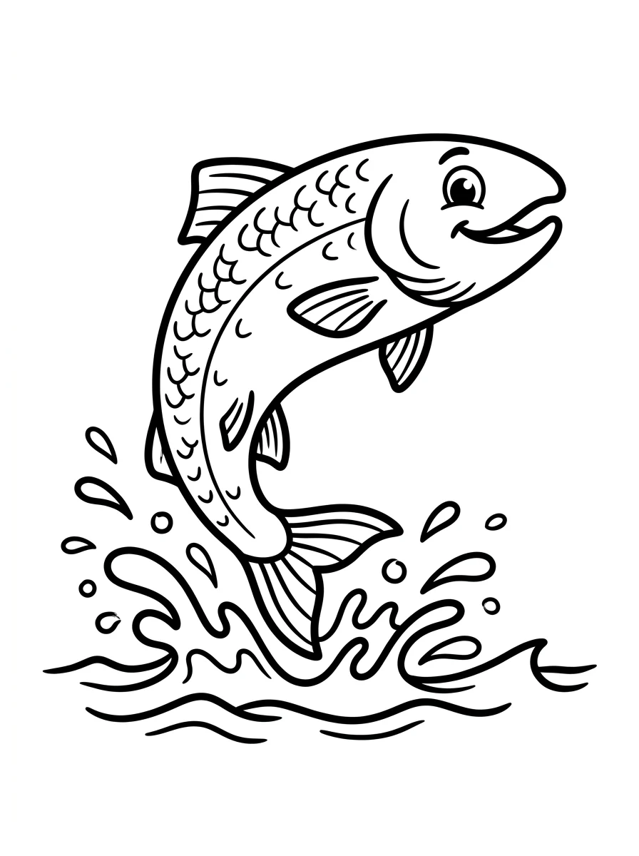 peixe para colorir 21