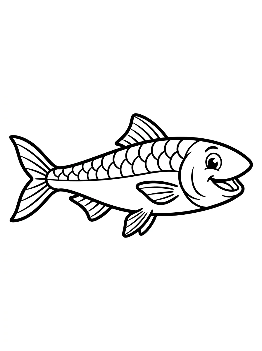 peixe para colorir 22