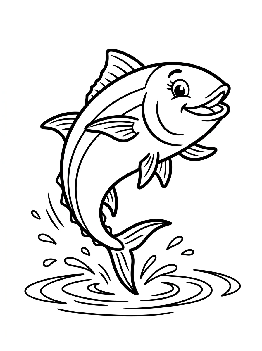 peixe para colorir 27