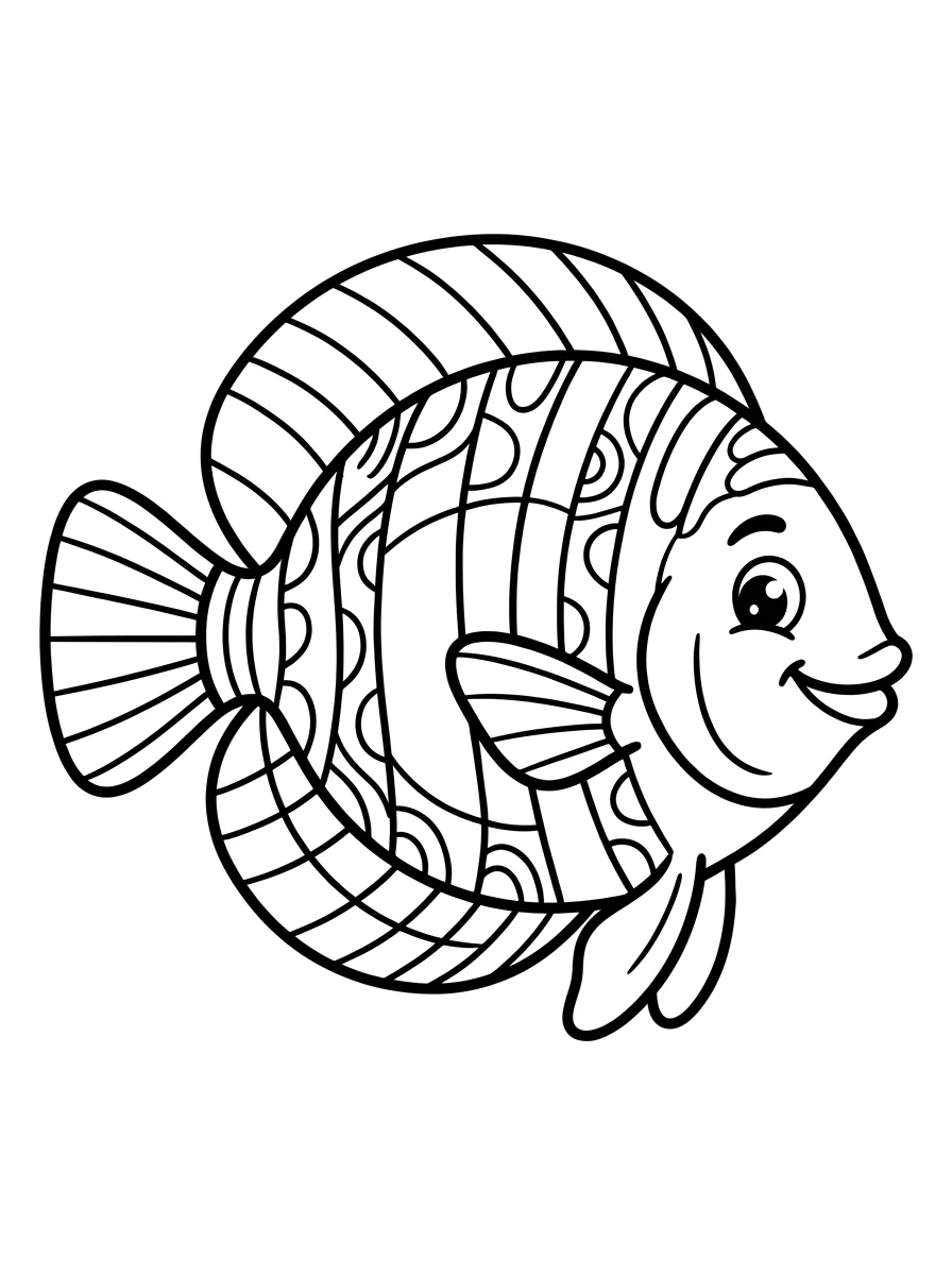 peixe para colorir 28