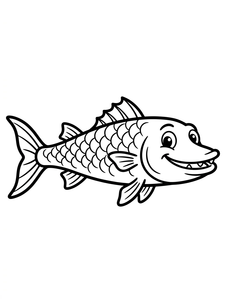 peixe para colorir 30