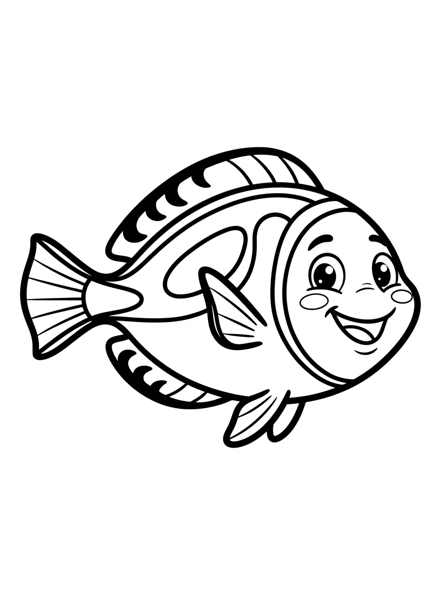 peixe para colorir 5