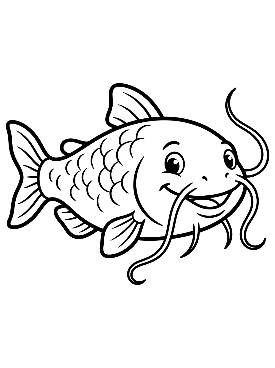 peixe para colorir 8