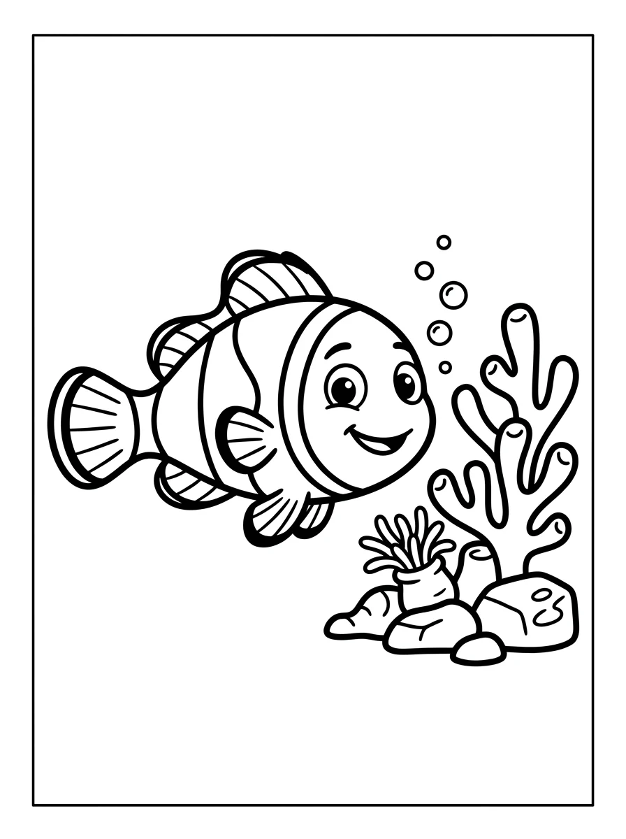 peixe para colorir 9